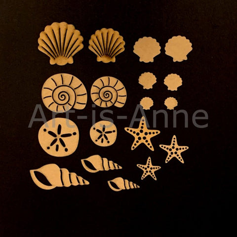 Art-is-Anne -	Multi coquillages