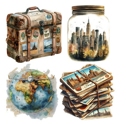 Simply Stated - Oh the Places We'll Go XL Ephemera