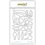 Honey Bee Stamps - Foundry and Field Collection - Honey Cuts - Steel Craft Dies - On the Line