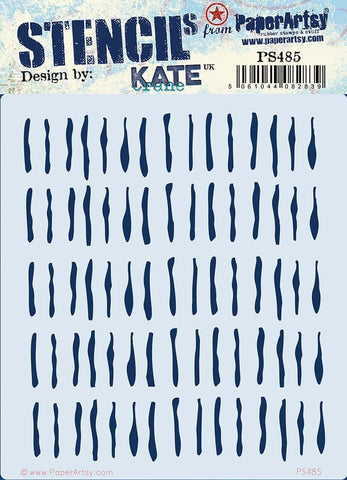 PaperArtsy - PA Stencil 485 {Kate Crane}