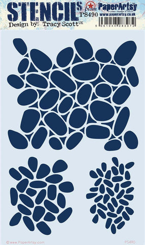 PaperArtsy PA Stencil 490 Large {Tracy Scott}