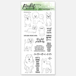 Picket Fence Studios Pet all the Dogs Stamps