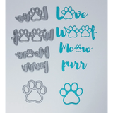 Kat Scrappiness Pet Sentiments Die Set