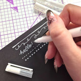 Hunkydory Crafts Prism Gel Pens - White x 3 Pens