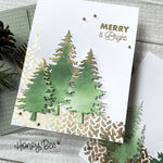 Honey Bee Stamps Pine Trees - Honey Cuts