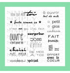 Simply Graphic - PLANCHE JOIE D'OFFRIR