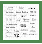 Simply Graphic - planche mini textes