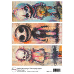 Ronron Designs Papier De Riz: Poupées Creepy