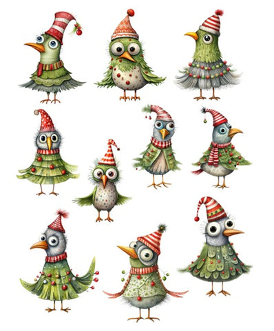 Simply Stated - Quirky Birds Ephemera