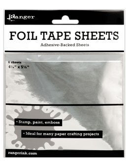 Ranger Metal Foil Tape Sheets 4.25 x 5.5 (6 per pack)
