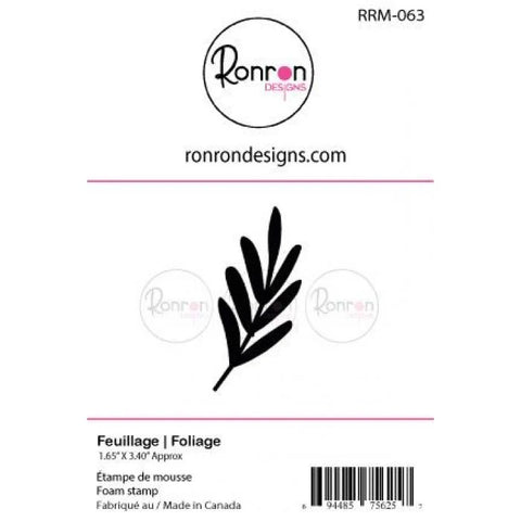 Ronron Designs Foam Stamp: Foliage
