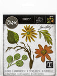 Sizzix Thinlits Dies By Tim Holtz Funky Floral, Large