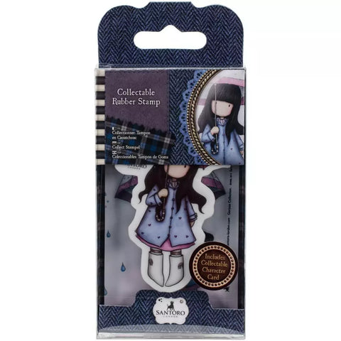 Santoro Collectable Mini Rubber Stamp  No. 16 Puddles of love