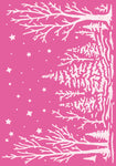 Dawn Bibby Timeless Christmas Winter Wonderland Stencil