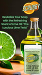 Scrubby Soap - Lemon/Lime