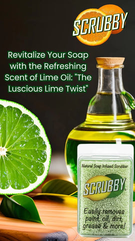 Scrubby Soap - Lemon/Lime