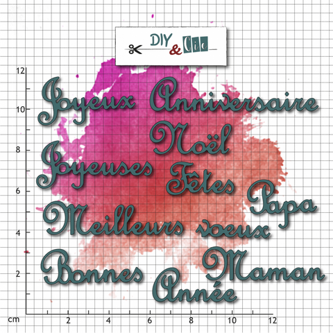 DIY and Cie Set de dies : Carterie