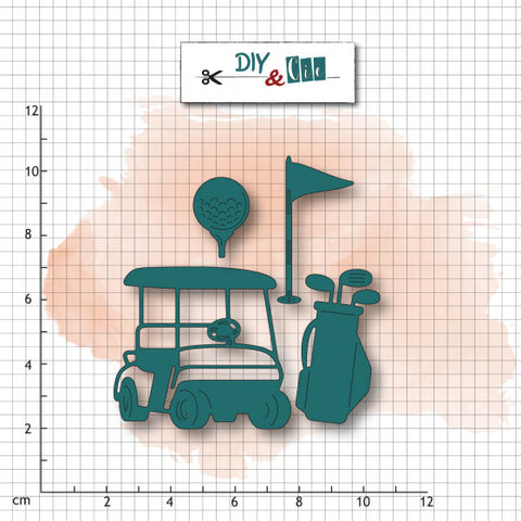 DIY and Cie - Set de dies :Golf