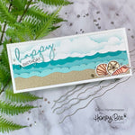 Honey Bee Slimline Sentiments: Eyelet - Honey Cuts