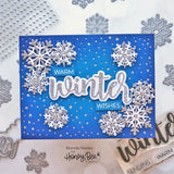 Honey Bee Stamps - Snow Day Cover Plate - Honey Cuts