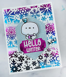 Pink & Main Snowfall Foilables® Cut-Ups