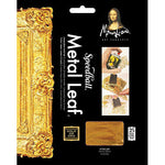 Mona Lisa Metal Leafing Sheets, Gold - 5-1/2" x 5-1/2"/Sht.