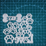 Kokorosa Metal Cutting Dies with Dog Footprints And Bones