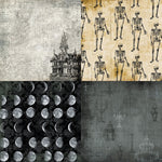 Kokorosa 24PCS 6" Silent Castle DIY Scrapbook & Cardstock Paper