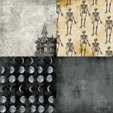 Kokorosa 24PCS 6" Silent Castle DIY Scrapbook & Cardstock Paper