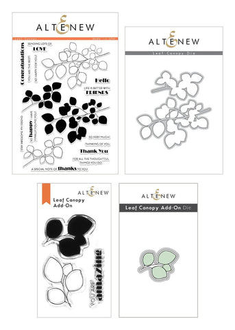 Altenew Leaf Canopy Complete Stamp & Die Bundle