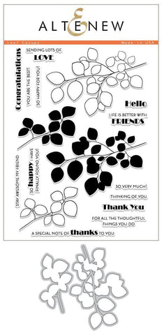 Altenew Leaf Canopy Complete Stamp & Die Bundle