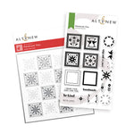 Altenew Patchwork Tiles stencil and stamps