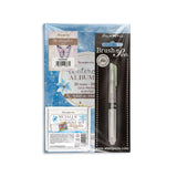 Stamperia Watercolor Kit (Metallic Watercolors/Album/Brush Pen)