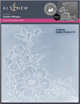 Altenew Serene Garden 3D embossing folder