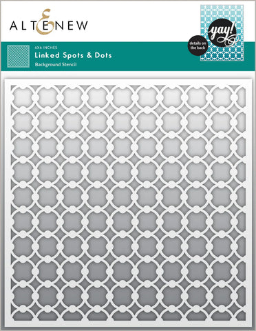 Altenew Linked Spots & Dots Background Stencil