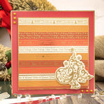 S50 HUNKYDORY CRAFTS Christmas Stickables Die-Cut Self-Adhesive Borders