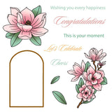 Honey Bee Every Happiness Clear Stamps