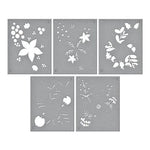 Spellbinders Christmas Florals Stencil from Classic Christmas Collection Etched Dies from the Classic Christmas Collection