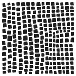 Crafter's Workshop Stencil 6"X6" Square Stones