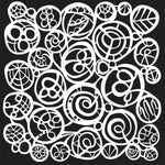 Crafter's Workshop Stencil 6"X6" Circle Fest