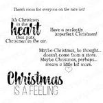 Stamping Bella CHRISTMAS SENTIMENT SET rubber stamps CHRISTMAS SENTIMENT SET RUBBER STAMPS