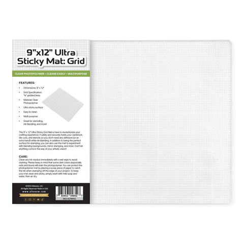 Altenew 9"x12" Ultra Sticky Mat: Grid