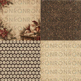 Ronron Designs Noël traditionnel - Papiers à motifs 12X12