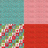 Ronron Designs Noël éblouissant - Papiers à motifs 12X12