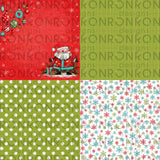 Ronron Designs Noël éblouissant - Papiers à motifs 12X12