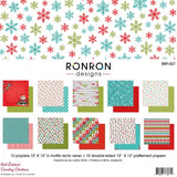 Ronron Designs Noël éblouissant - Papiers à motifs 12X12