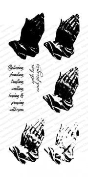 Impression Obsession - Praying Hands stamps