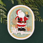 Spellbinders Santa's Here! Etched Dies from the Classic Christmas Collection