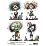 Ronron Designs Papier De Riz: Petits Zombies