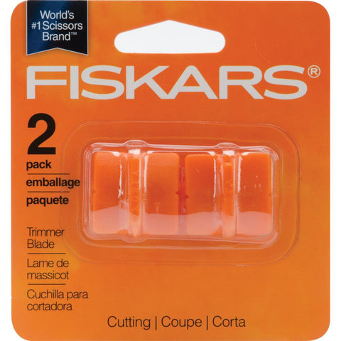 Fiskars Paper Trimmer Replacement Blades 2/Pkg Straight, Style G